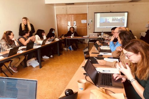 Blended (physical & online) Project Meeting at ISCTE