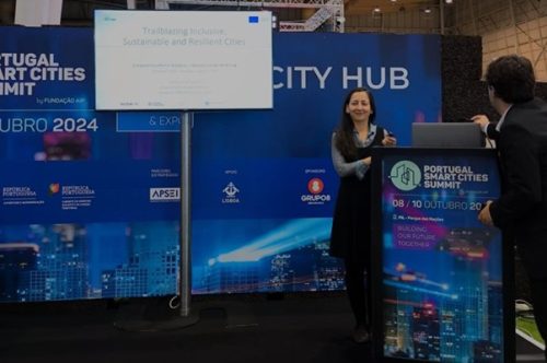 Presentation of InCITIES at the PORTUGAL SMART CITIES SUMMIT 2024