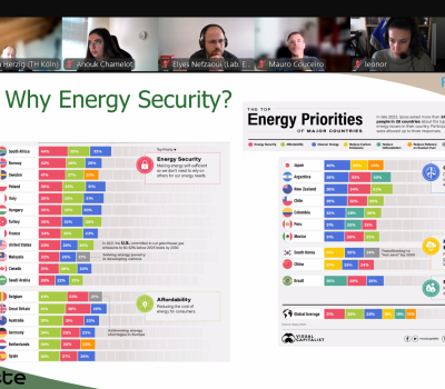 Thank You for Joining the InCITIES WP2 Scientific Café on Energy!