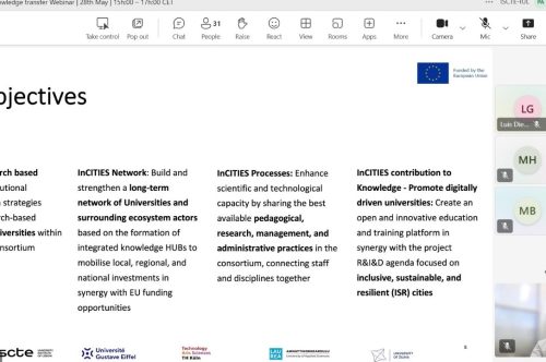 InCITIES-PIONEER knowledge transfer webinar